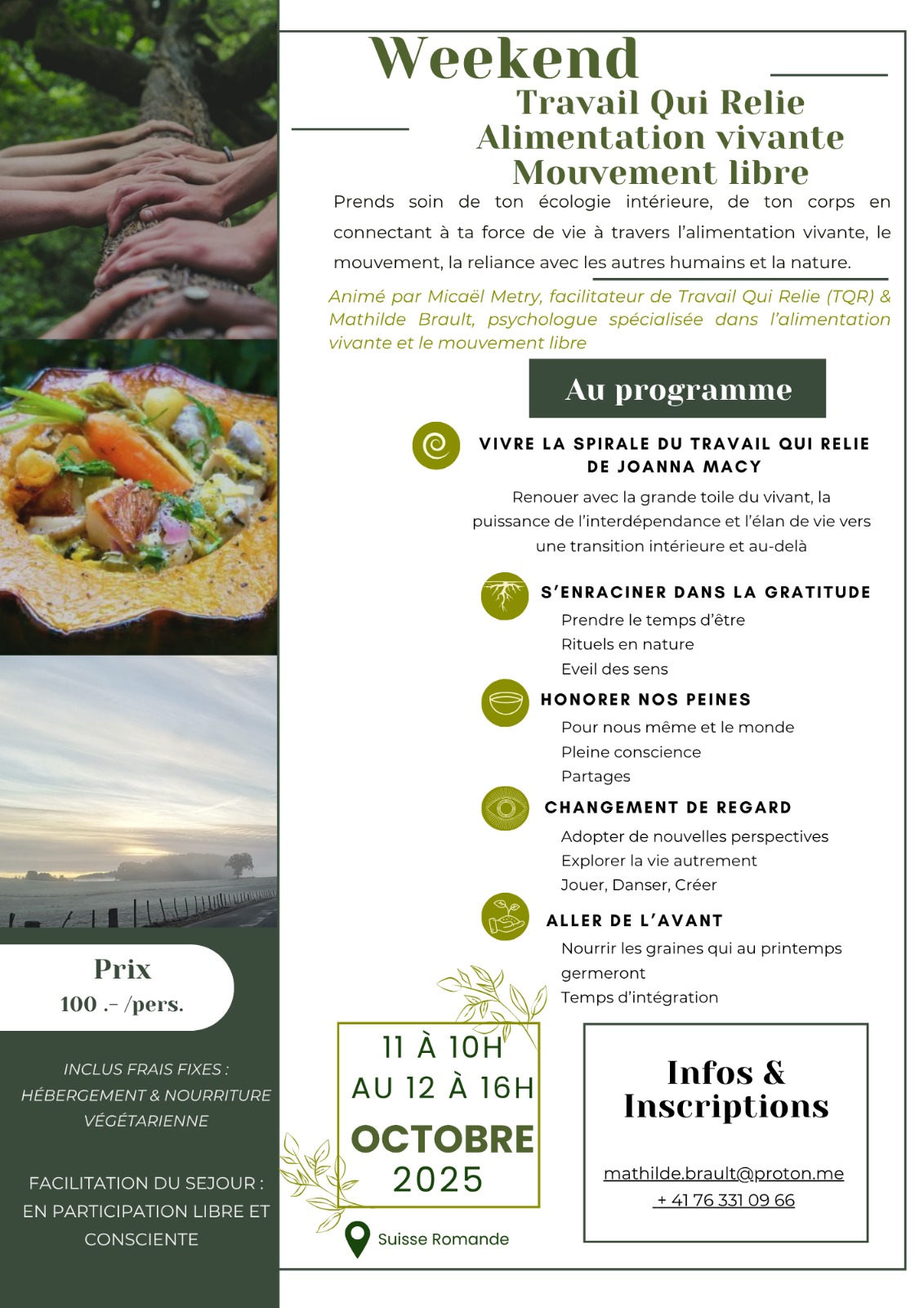 L'alimentation Vivante